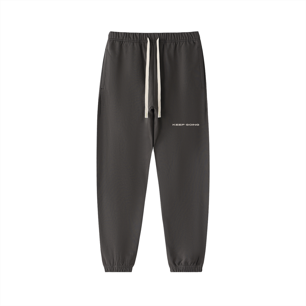 NextChapterCapsule,KGA,KeepGoingAthletics,Sweatpants,Heavyweight,Streetwear,Unisex,Mens,Womens,Cotton,530GSM,Premium,Joggers,Athleisure